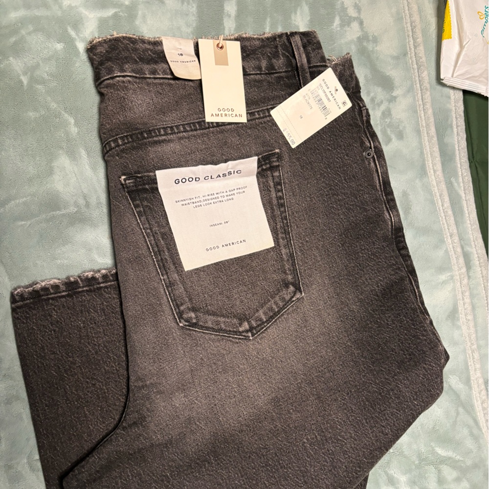 Black denim